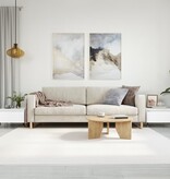 VidaXL Salontafels 2 st 50x46x35 cm bewerkt hout wit