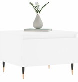 VidaXL Salontafels 2 st 50x46x35 cm bewerkt hout wit