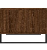 VidaXL Salontafel 60x50x36,5 cm bewerkt hout bruineikenkleurig