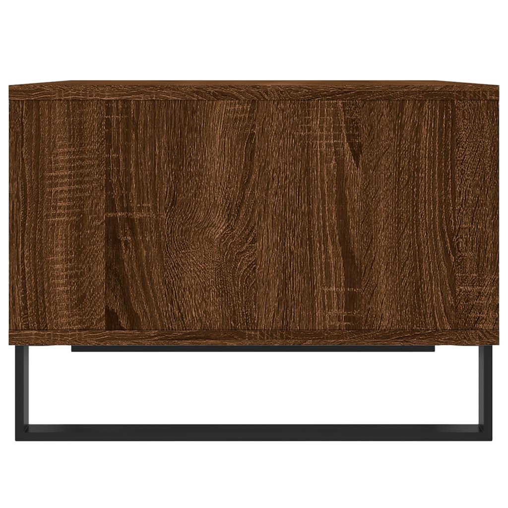 VidaXL Salontafel 60x50x36,5 cm bewerkt hout bruineikenkleurig