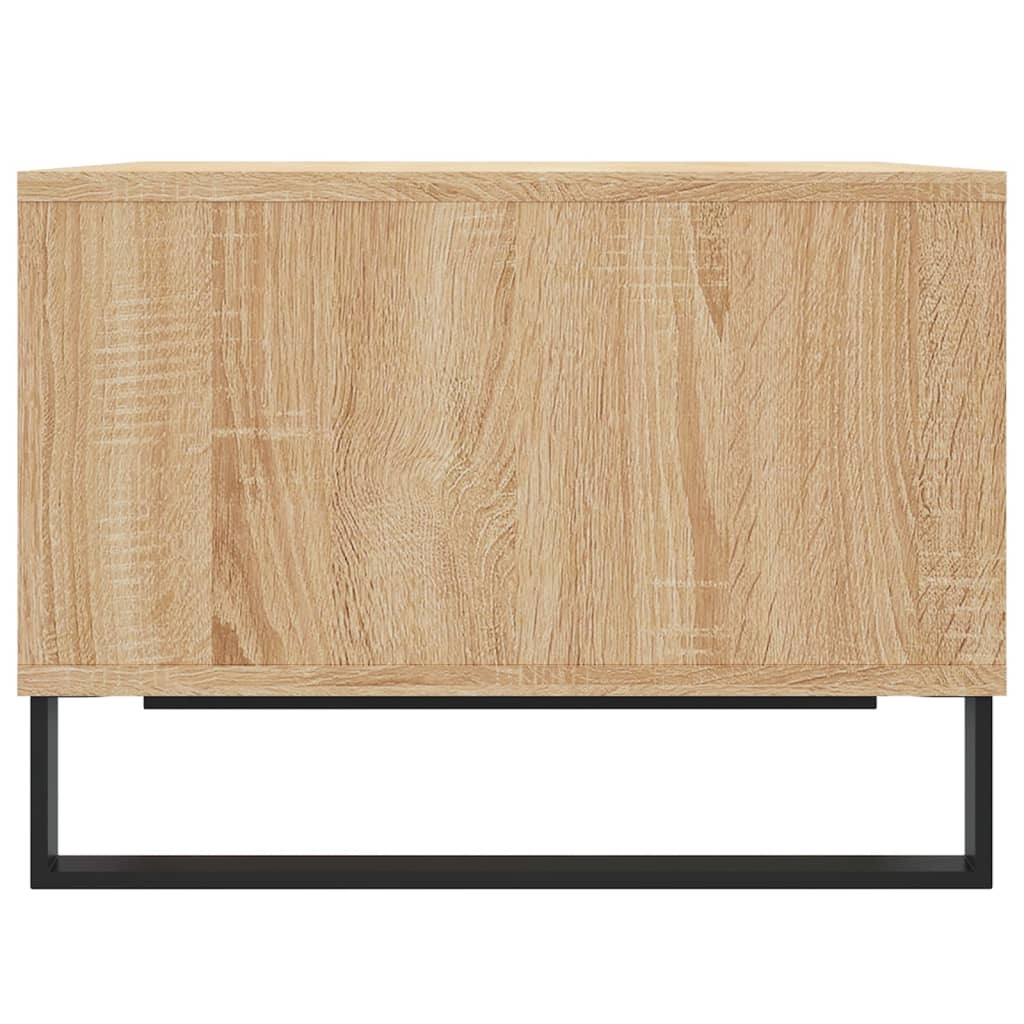 VidaXL Salontafel 60x50x36,5 cm bewerkt hout sonoma eikenkleurig