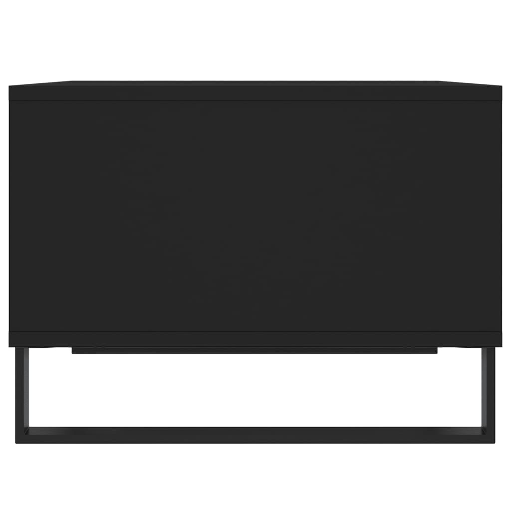 VidaXL Salontafel 60x50x36,5 cm bewerkt hout zwart