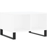 VidaXL Salontafel 60x50x36,5 cm bewerkt hout wit