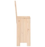 VidaXL Barkrukken 2 st 40x42x120 cm massief grenenhout