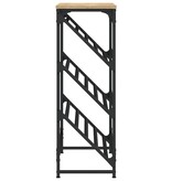 VidaXL Schoenenrek 90x30x85 cm bewerkt hout sonoma eikenkleurig