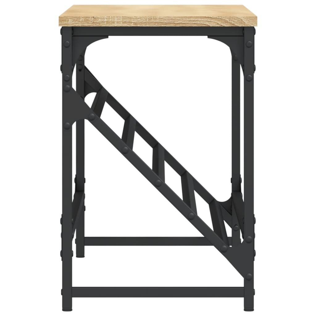 VidaXL Schoenenrek 90x30x45 cm bewerkt hout sonoma eikenkleurig