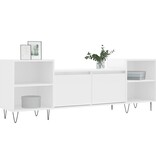 VidaXL Tv-meubel 160x35x55 cm bewerkt hout wit