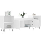 VidaXL Tv-meubel 160x35x55 cm bewerkt hout wit