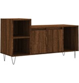 VidaXL Tv-meubel 100x35x55 cm bewerkt hout bruineikenkleurig