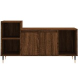 VidaXL Tv-meubel 100x35x55 cm bewerkt hout bruineikenkleurig