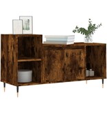 VidaXL Tv-meubel 100x35x55 cm bewerkt hout gerookt eikenkleurig