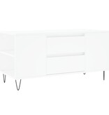 VidaXL Salontafel 102x44,5x50 cm bewerkt hout wit