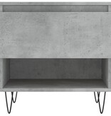VidaXL Salontafel 50x46x50 cm bewerkt hout betongrijs