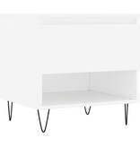 VidaXL Salontafels 2 st 50x46x50 cm bewerkt hout wit