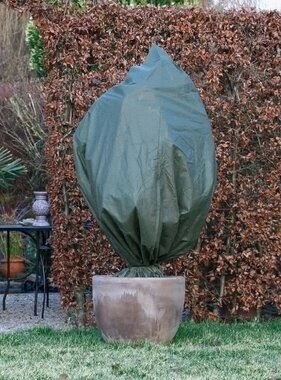 vidaXL Wintervliesdoekhoezen 2 st 50 g/m² 150x75 cm groen