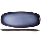 vidaXL Bord Sapphire 4 st lang 36,5x15 cm saffierblauw