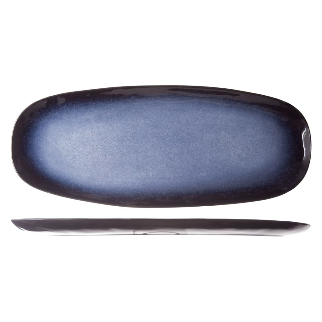 vidaXL Bord Sapphire 4 st lang 36,5x15 cm saffierblauw