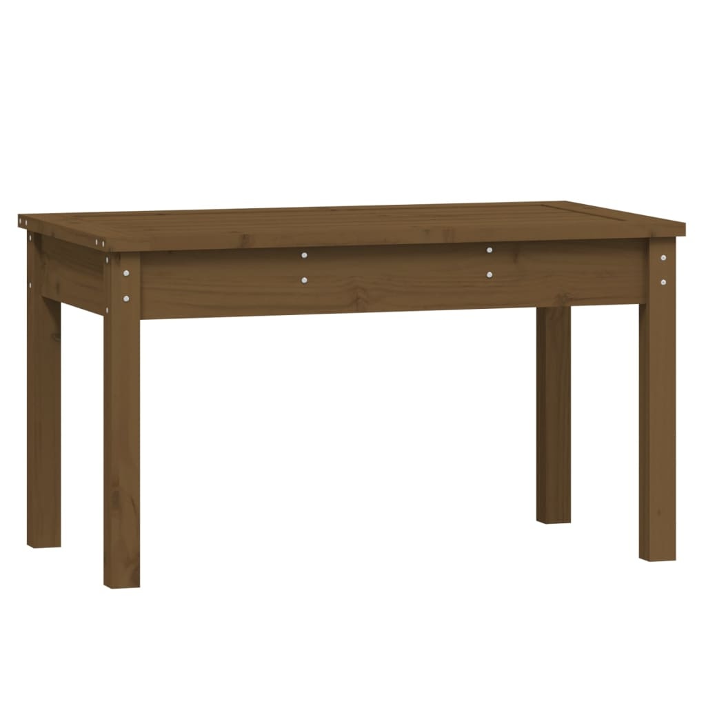VidaXL Tuinbank 80x44x45 cm massief grenenhout honingbruin