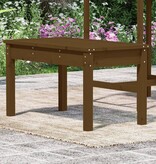 vidaXL Tuinbank 80x44x45 cm massief grenenhout honingbruin