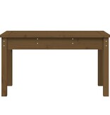VidaXL Tuinbank 80x44x45 cm massief grenenhout honingbruin