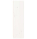 VidaXL Boekenkast 70x33x110 massief grenenhout wit
