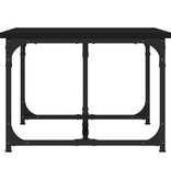 VidaXL Salontafel 90x50x35 cm bewerkt hout zwart