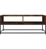 VidaXL Salontafel 100x51x40 cm bewerkt hout gerookt eikenkleurig
