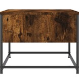VidaXL Salontafel 100x51x40 cm bewerkt hout gerookt eikenkleurig