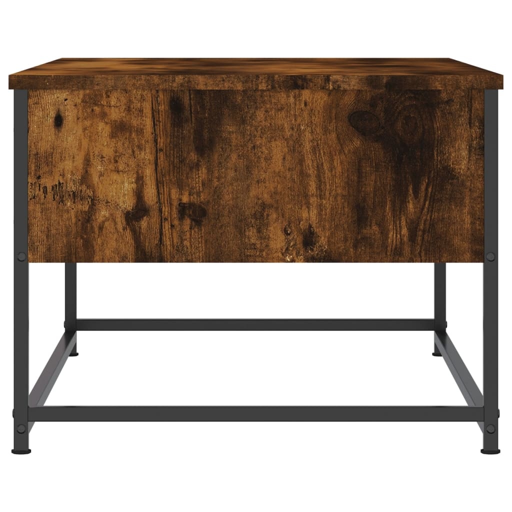 VidaXL Salontafel 100x51x40 cm bewerkt hout gerookt eikenkleurig