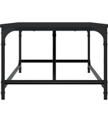 VidaXL Salontafel 100x50x35 cm bewerkt hout zwart