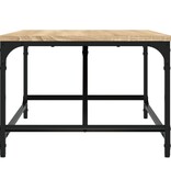 VidaXL Salontafel 75x50x35 cm bewerkt hout sonoma eikenkleurig