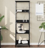 VidaXL Boekenkast 50x33x153 cm bewerkt hout zwart