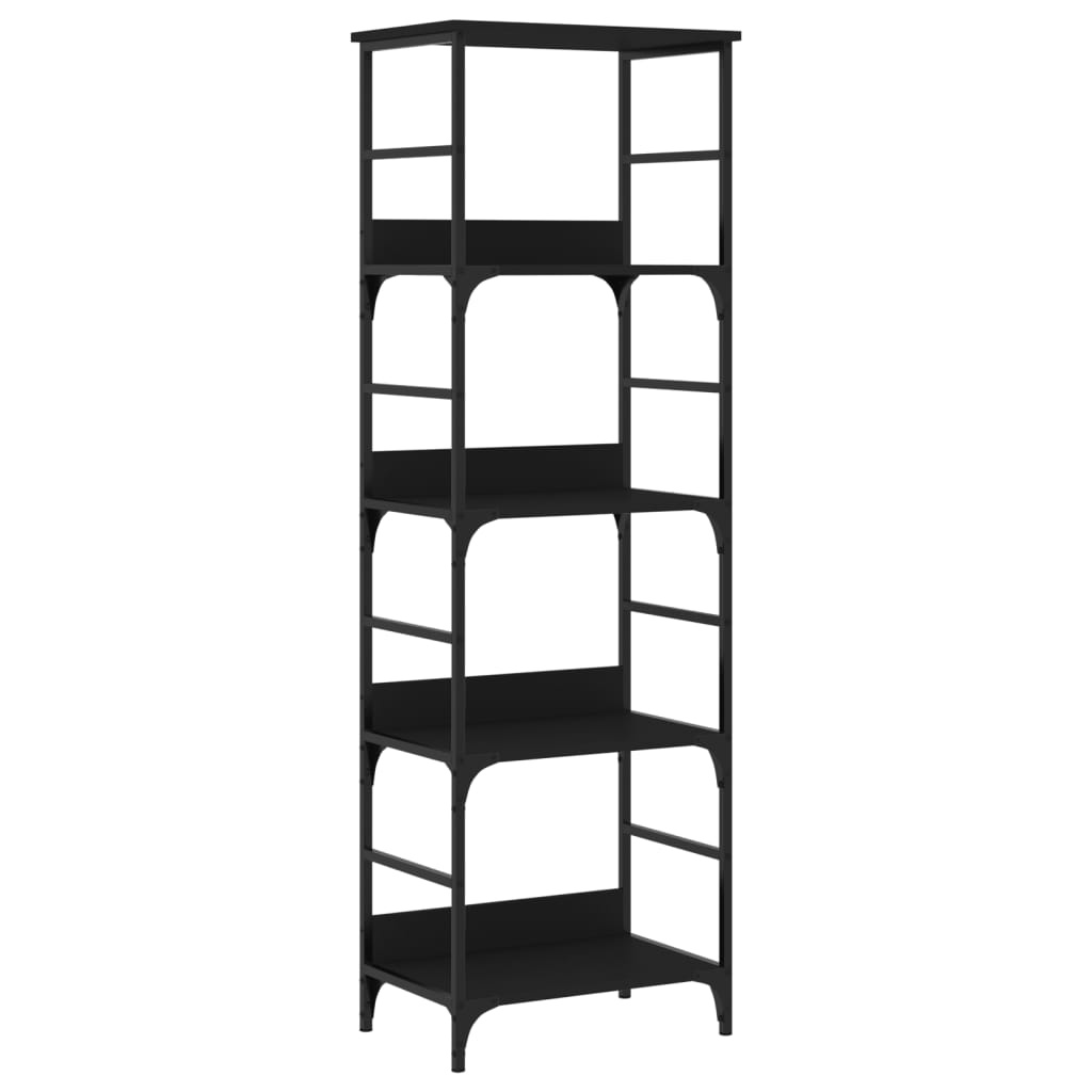 VidaXL Boekenkast 50x33x153 cm bewerkt hout zwart