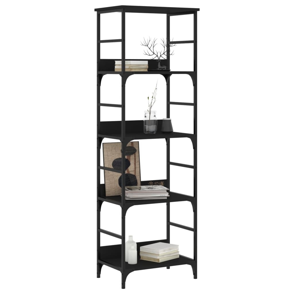 VidaXL Boekenkast 50x33x153 cm bewerkt hout zwart