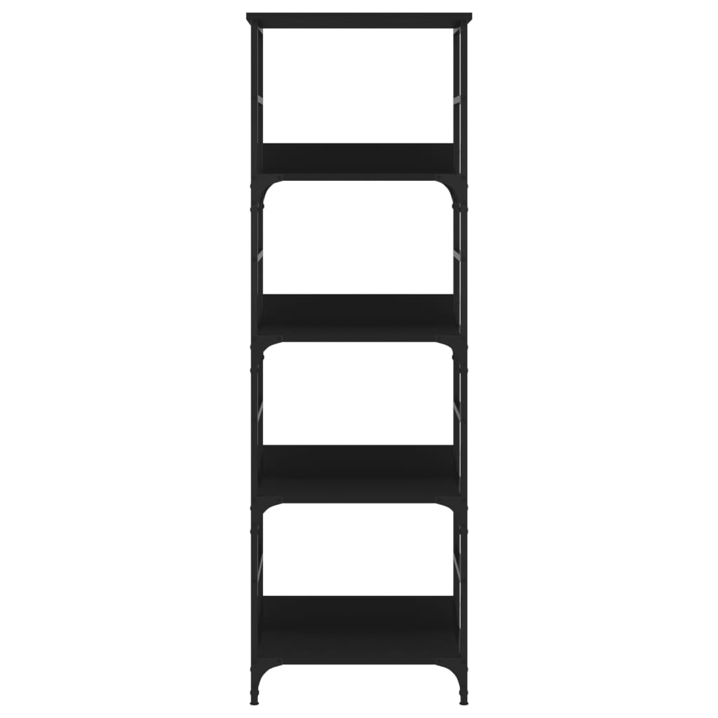 VidaXL Boekenkast 50x33x153 cm bewerkt hout zwart