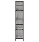 VidaXL Boekenrek 78,5x33x153 cm bewerkt hout grijs sonoma eikenkleur
