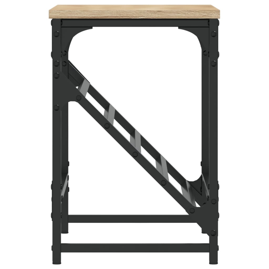 VidaXL Schoenenrek 60x30x45 cm bewerkt hout sonoma eikenkleurig