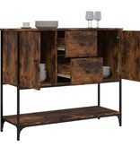 VidaXL Dressoir 100x36x85 cm bewerkt hout gerookt eikenkleurig