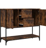 VidaXL Dressoir 100x36x85 cm bewerkt hout gerookt eikenkleurig