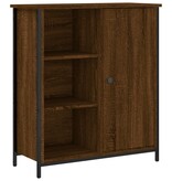 VidaXL Dressoir 70x30x80 cm bewerkt hout bruin eikenkleur