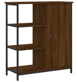 VidaXL Dressoir 70x30x80 cm bewerkt hout bruin eikenkleur