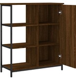 VidaXL Dressoir 70x30x80 cm bewerkt hout bruin eikenkleur