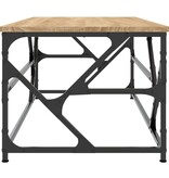 VidaXL Salontafel 100x50x40 cm bewerkt hout sonoma eikenkleurig