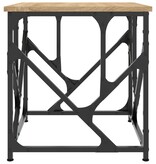 VidaXL Salontafel 45x45x47,5 cm bewerkt hout sonoma eikenkleurig