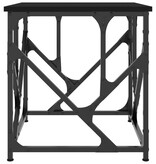 VidaXL Salontafel 45x45x47,5 cm bewerkt hout zwart