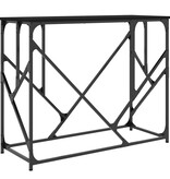 VidaXL Wandtafel 100x40x80 cm bewerkt hout zwart