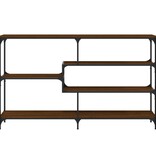 VidaXL Wandtafel 160x32x95 cm bewerkt hout bruin eikenkleur
