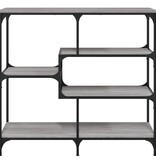 VidaXL Wandtafel 103x32x95 cm bewerkt hout grijs sonoma eikenkleurig