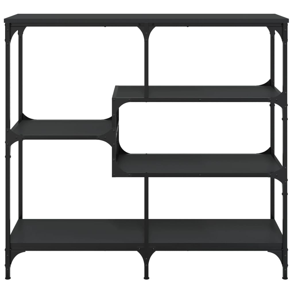 VidaXL Wandtafel 103x32x95 cm bewerkt hout zwart