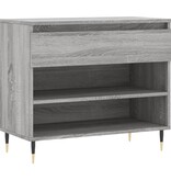 vidaXL Schoenenkast 70x36x60 cm bewerkt hout sonoma grijs